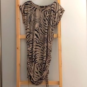 Dress with Ruched Sides